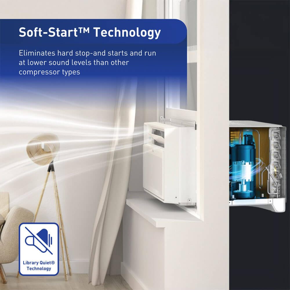 Amazon.com: Friedrich CCV08A10A 8000 BTU Smart Window Air